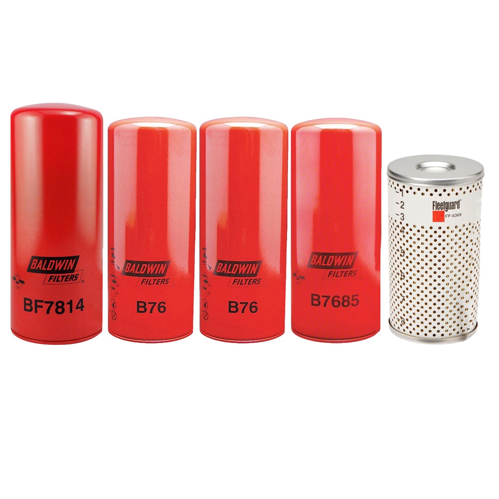 VOLVO OIL CHANGE KIT, B76, BF7814, B7685, FF-5369 | KAHGO Truck Parts